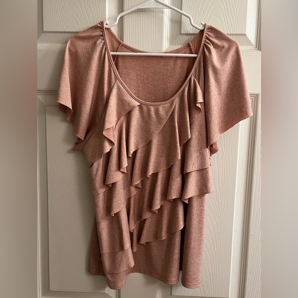 Tops - MARBLED PINK~BLOUSE~QUALITY~XL